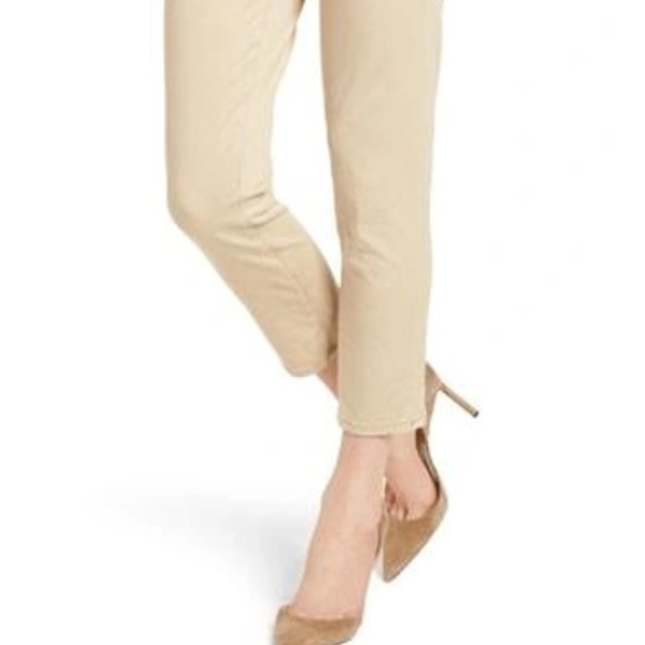 NWT AG Adriano Goldschmied Jeans The Prima Crop Khaki Size 25 - Picture 3 of 9